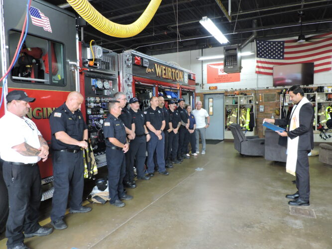 Blessed To Serve: Weirton Unveils New Fire Engine